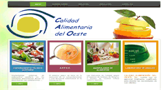 Desktop Screenshot of alimentariadeloeste.com